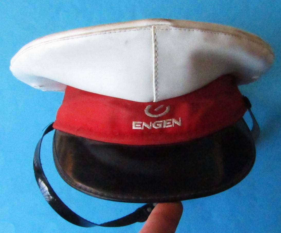 Old Engen Petrol Peak Cap