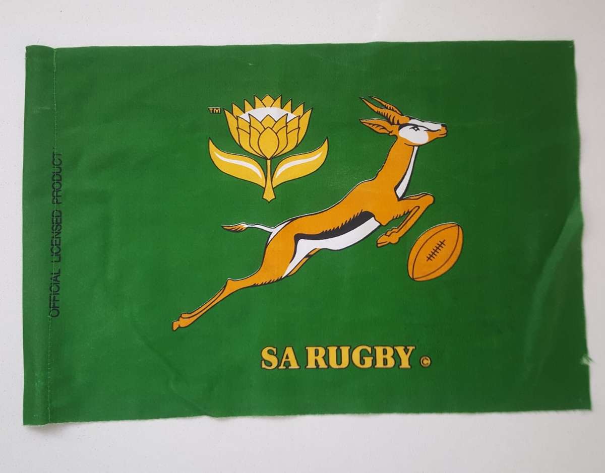 Old Springbok Rugby Flag