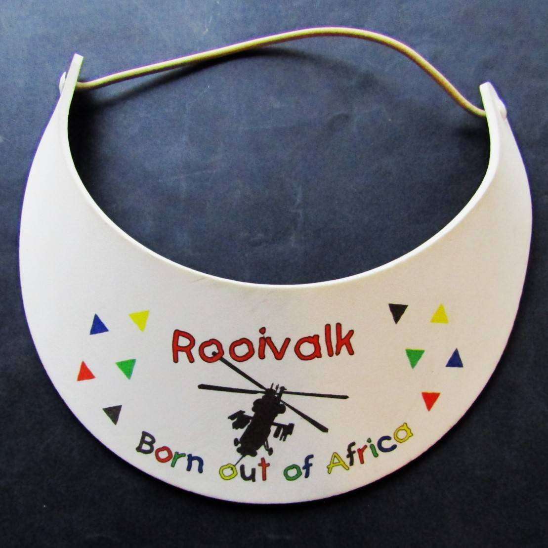 SAAF Rooivalk Helicopter Visor Cap