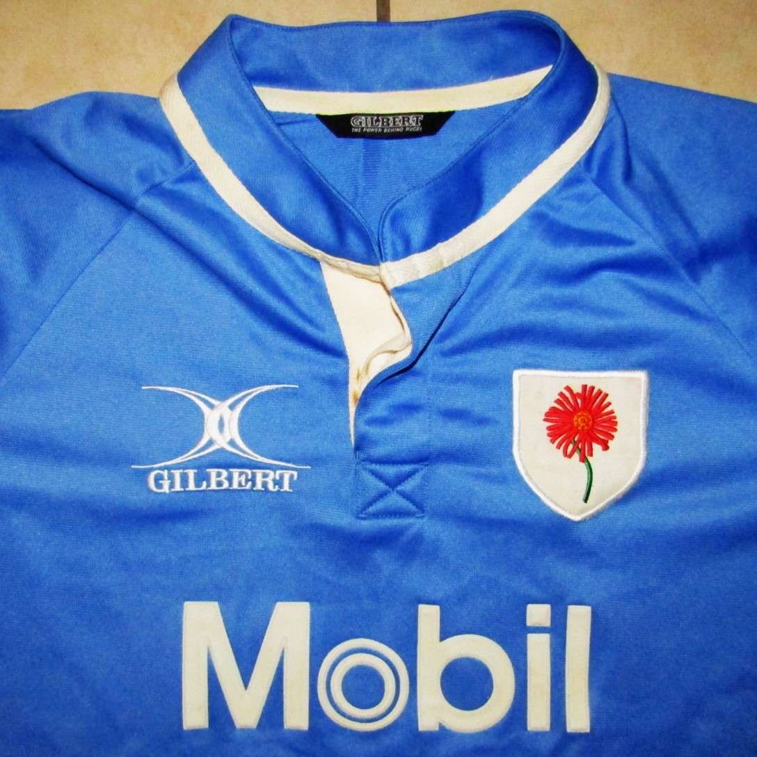 Old Mobil Bulls Rugby Jersey - Big Large Size