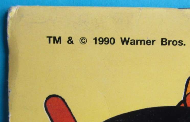 1990 Happy Birthday Bugs - Panini Sticker Album