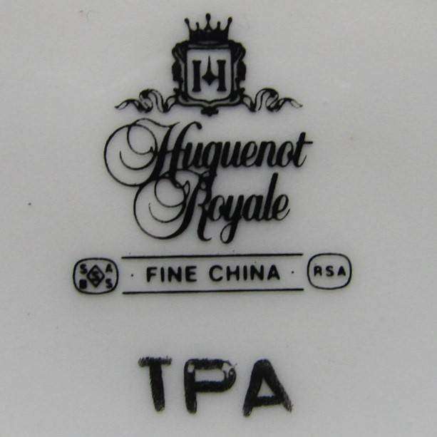 Old Transvaal Provincial Administration Side Plate