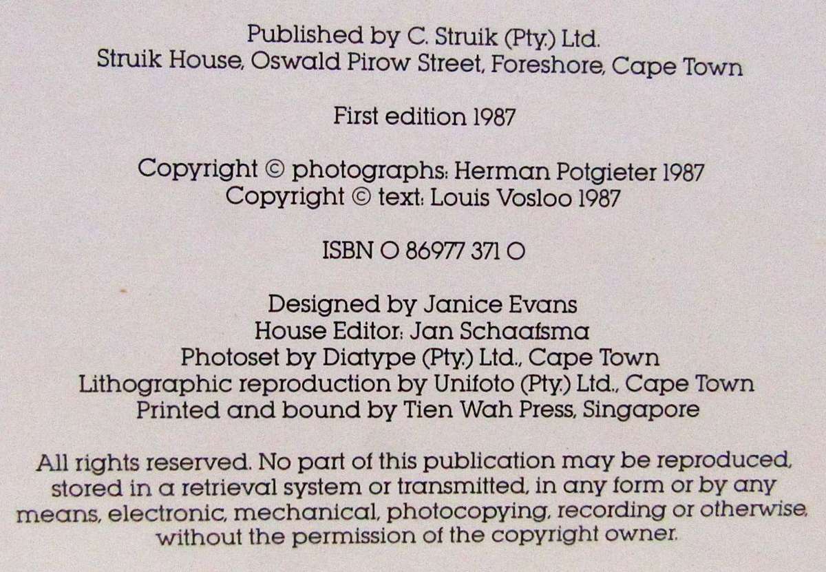 1987 SAAF South African Airforce Poster Book