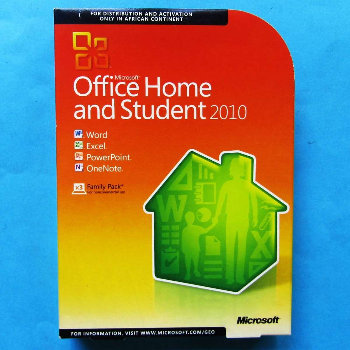 2010 Microsoft Office Home and Student - PC Software Program