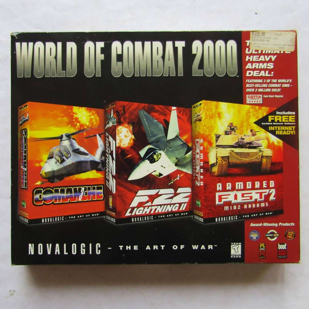 World of Combat 2000 - Big Box Triple PC Game (1998)