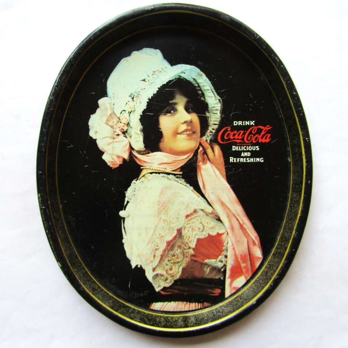 Old Coca Cola Metal Bar Tray