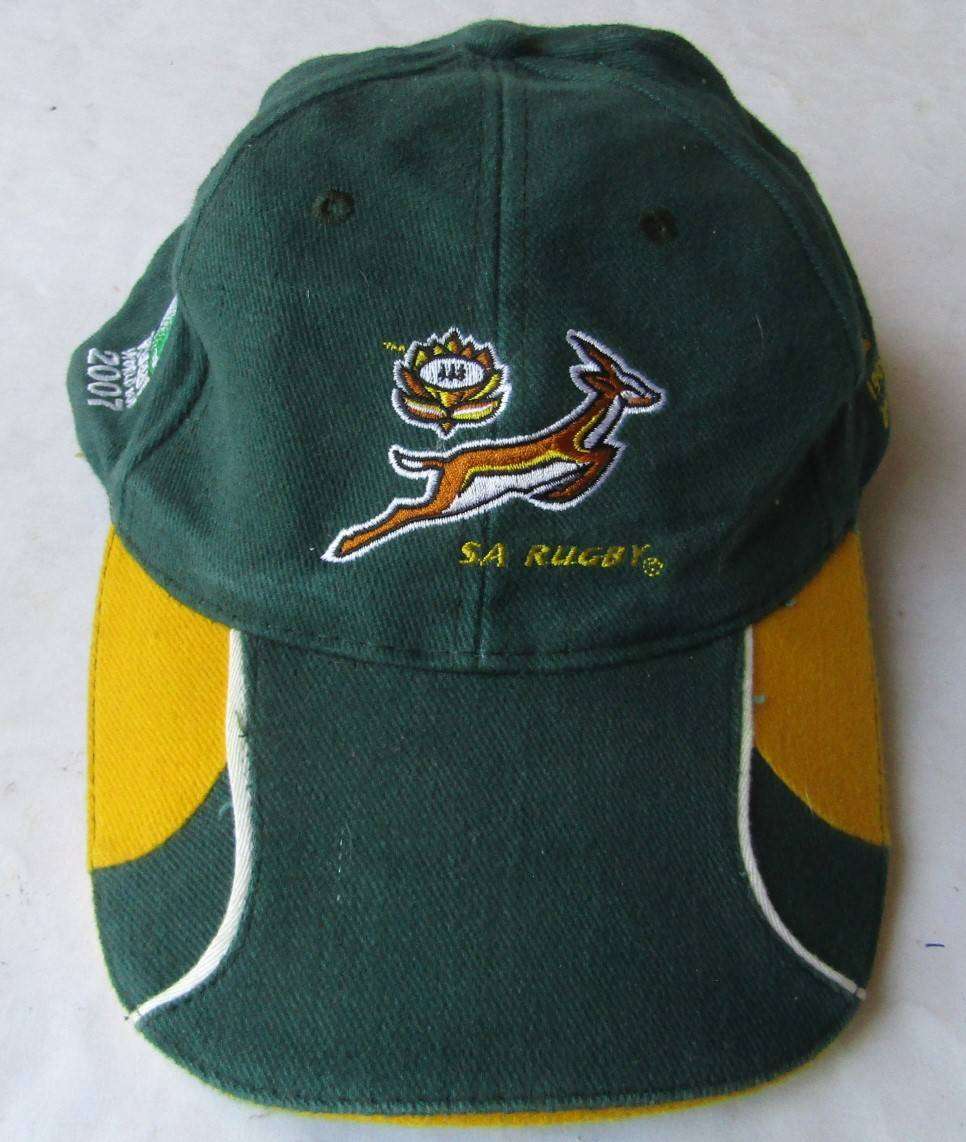 2007 World Cup Champions Springbok Rugby Cap