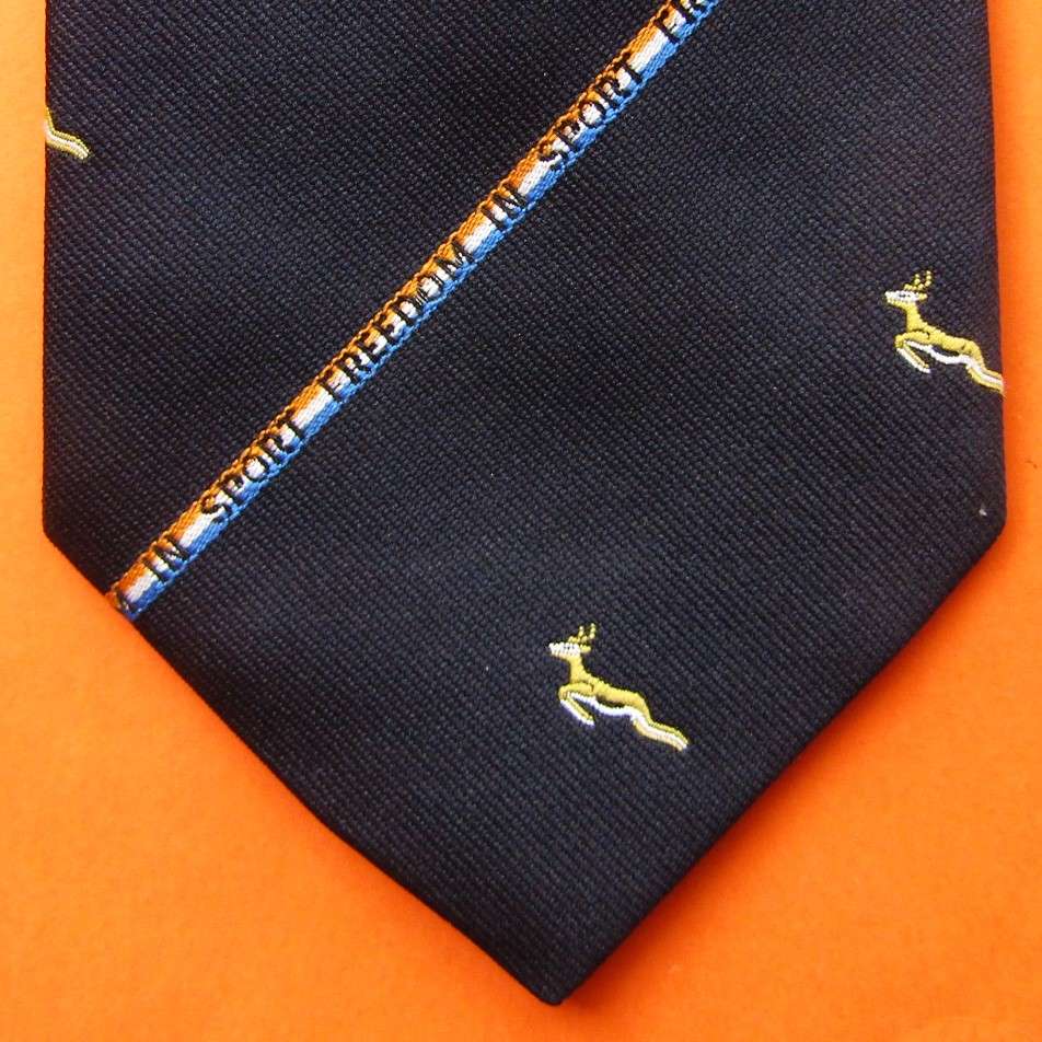 Old Freedom in Sport Springbok Rugby Neck Tie