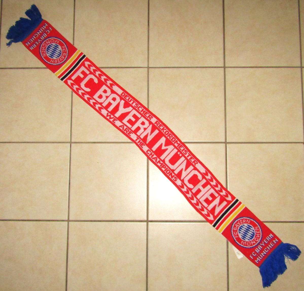 Old Bayern Munich Football Scarf