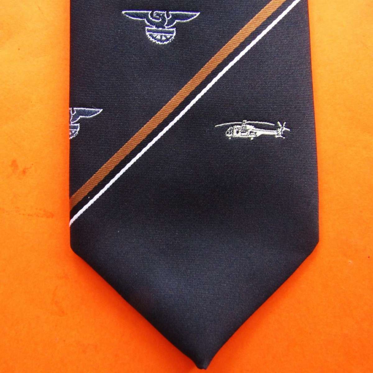 Old Atlas Helicopter Neck Tie