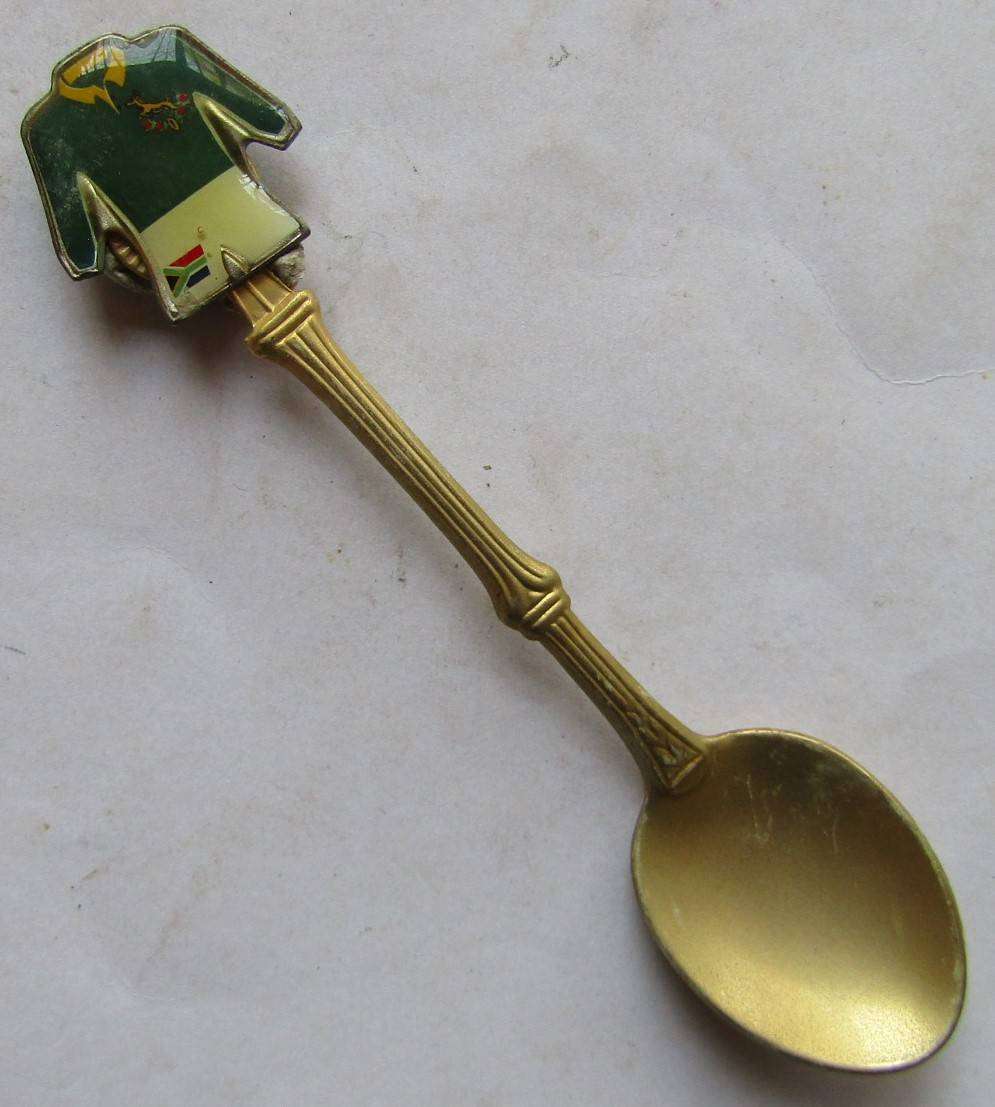 90's Springbok Rugby Crested Spoon
