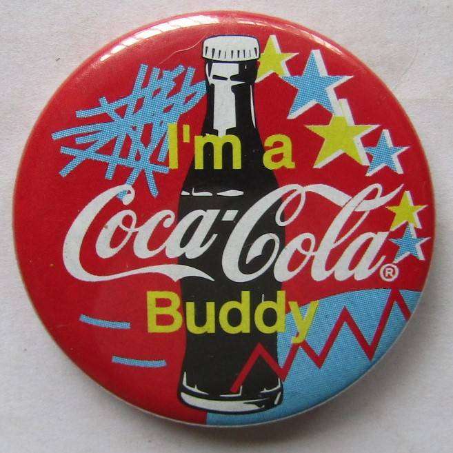 Old Coca Cola Lapel Pin Badge