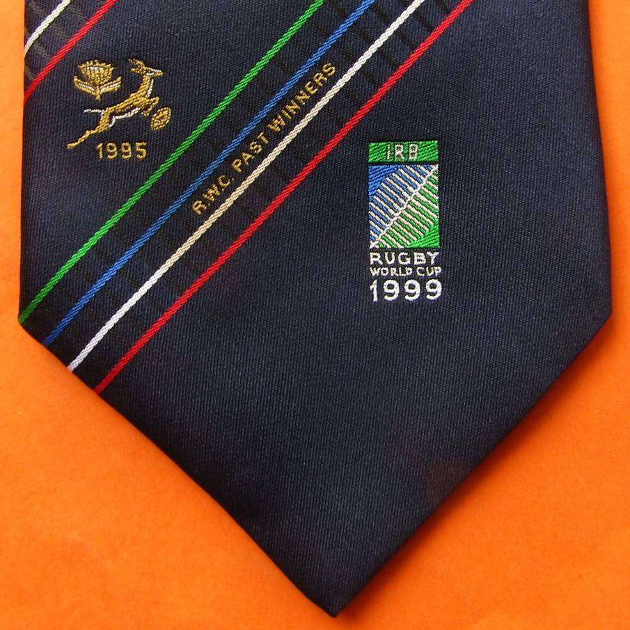 1999 Rugby World Cup Past Winners Neck Tie
