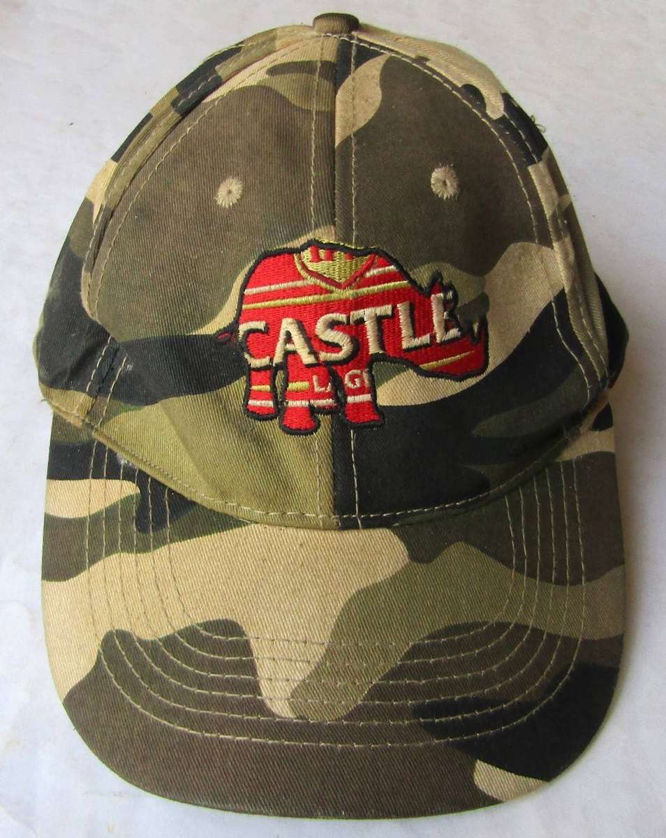 Old Castle Lager Camo Rhino Cap