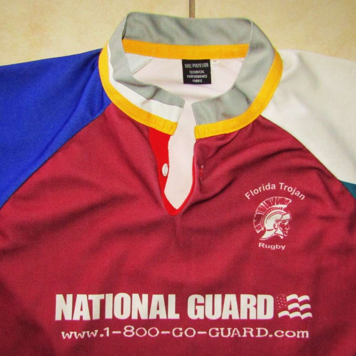 Old USA Florida Trojan Rugby Jersey