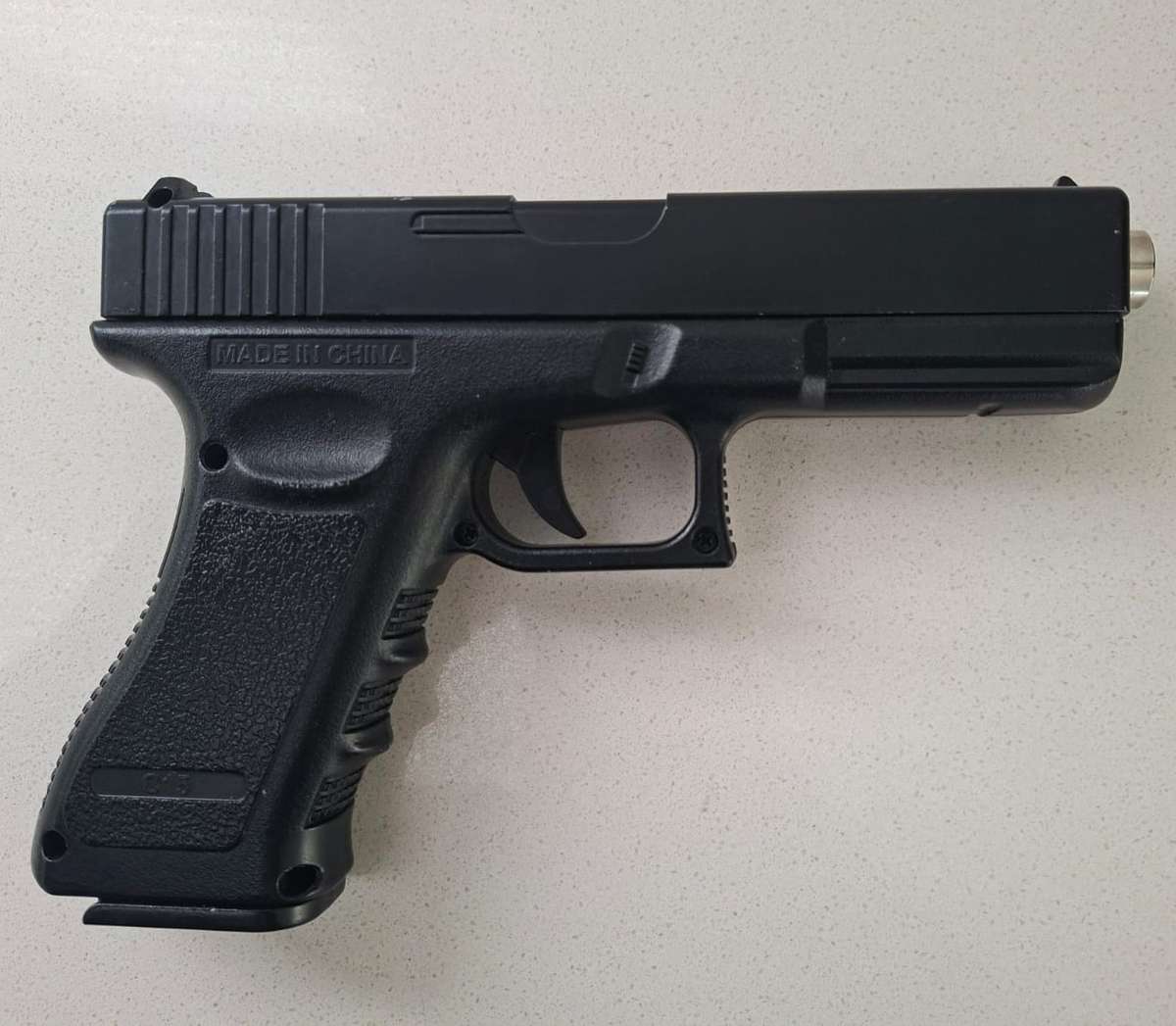 Old Glock Metal BB Pistol with Magazine