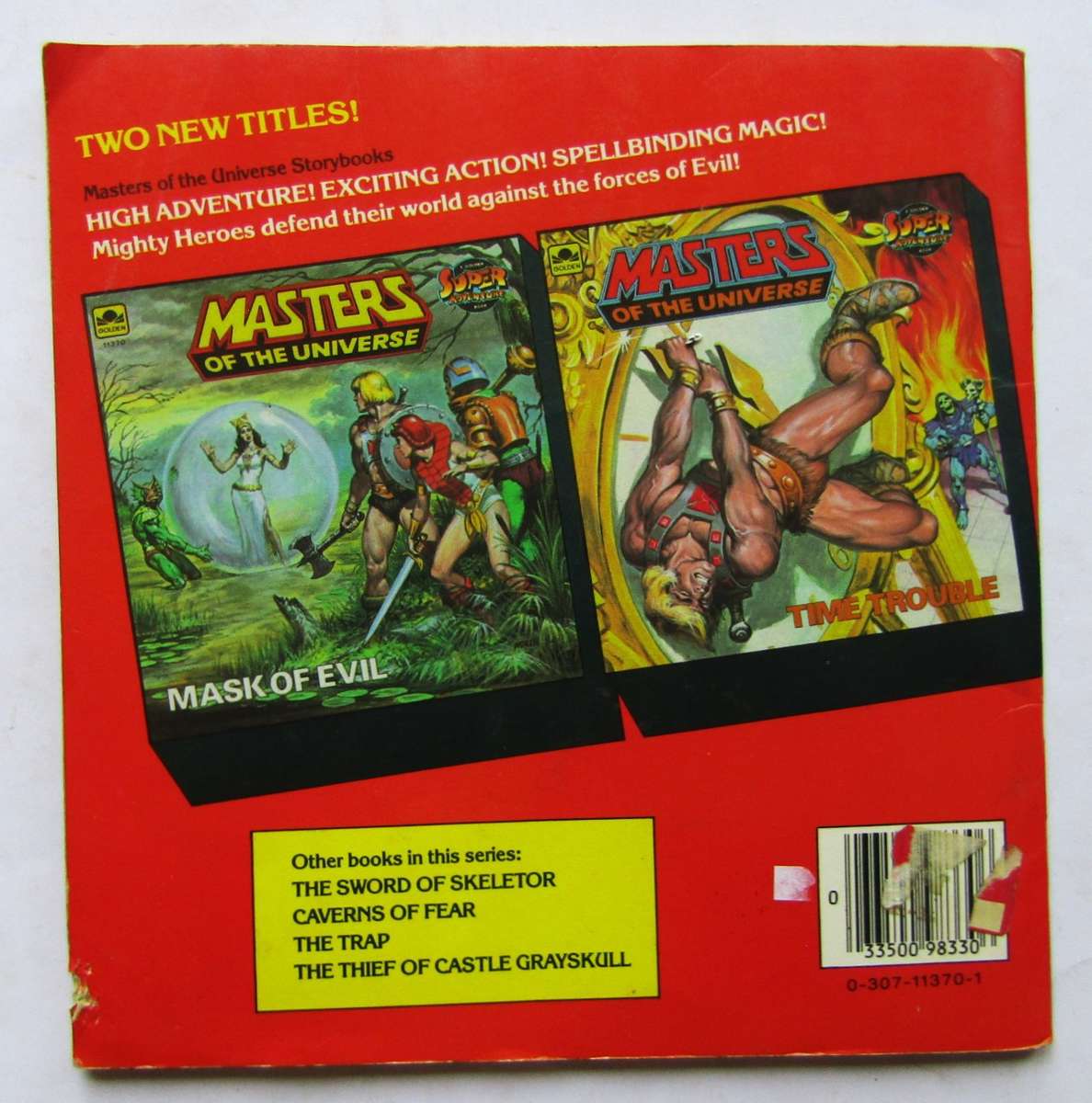 1984 Masters of the Universe - Softcover Book