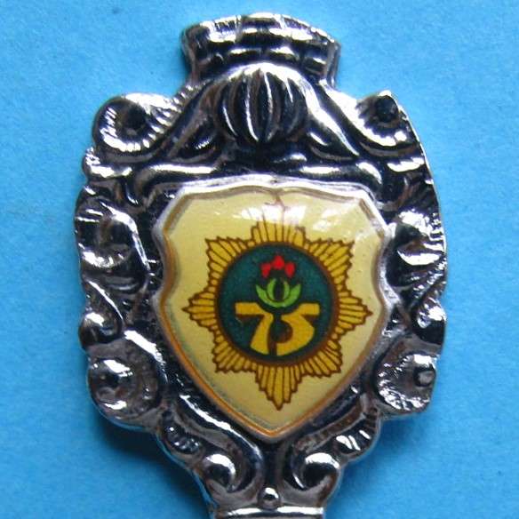 1988 SA Police 75 Year Anniversary Crested Spoon