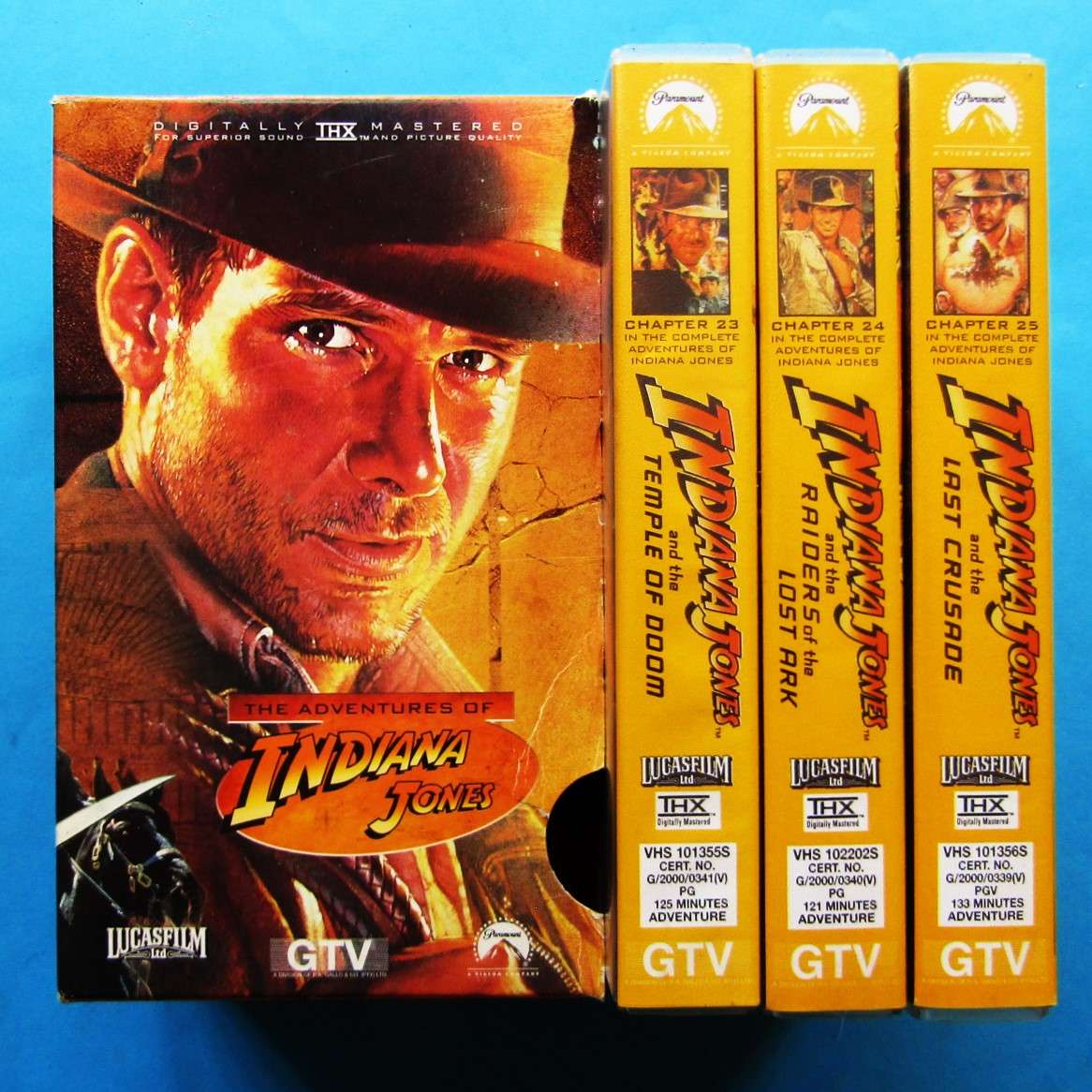Indiana Jones - Triple VHS Box Set