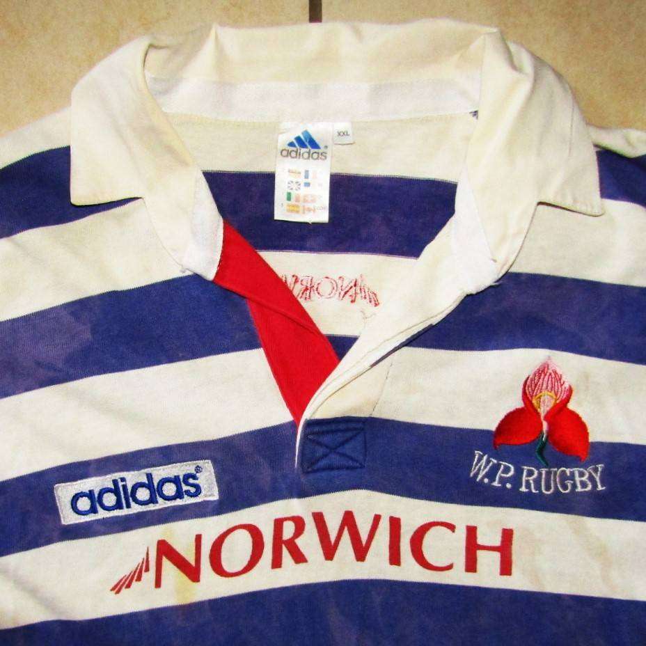 Old Norwich WP Western Province Rugby Jersey - Size XXL