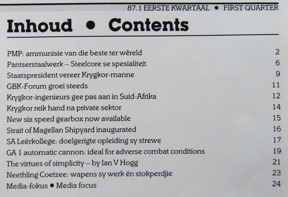 1987 Krygkor Salvo Magazine