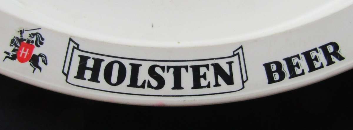 Old Holsten Beer Plastic Bar Tray