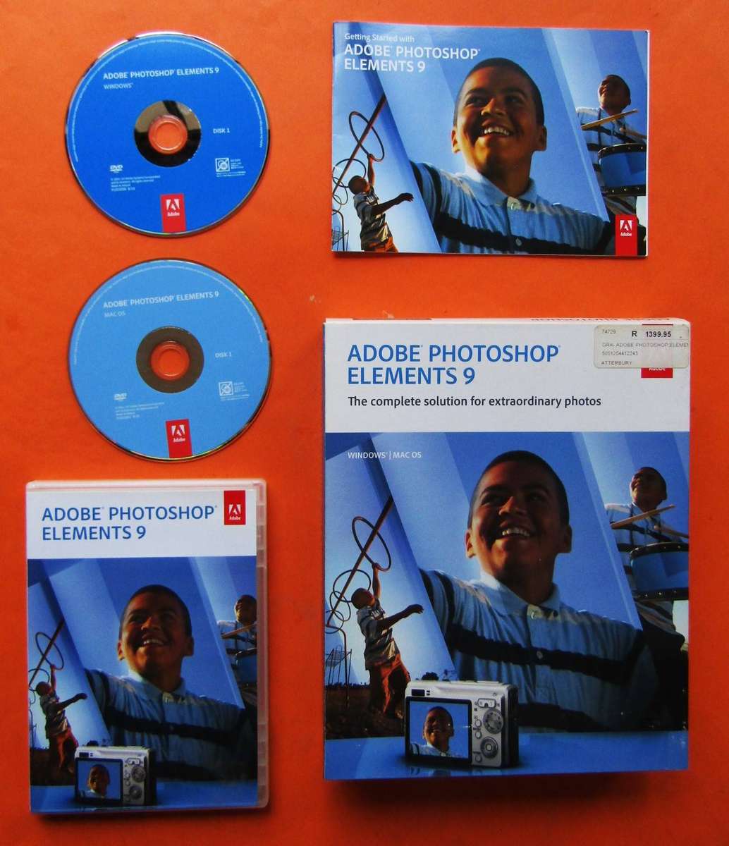 Adobe Photoshop Elements 9 - Big Box Software Program