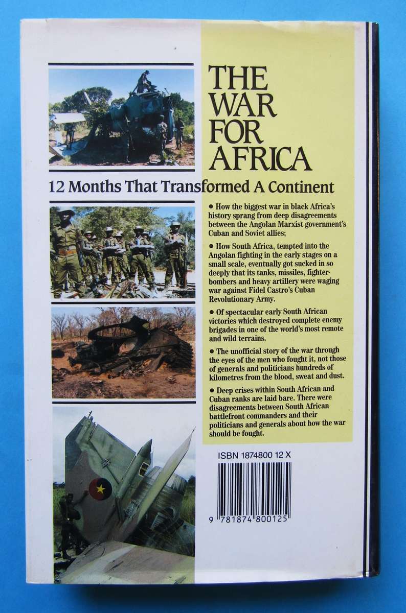 The War for Africa - Border War Hardcover Book (1990)