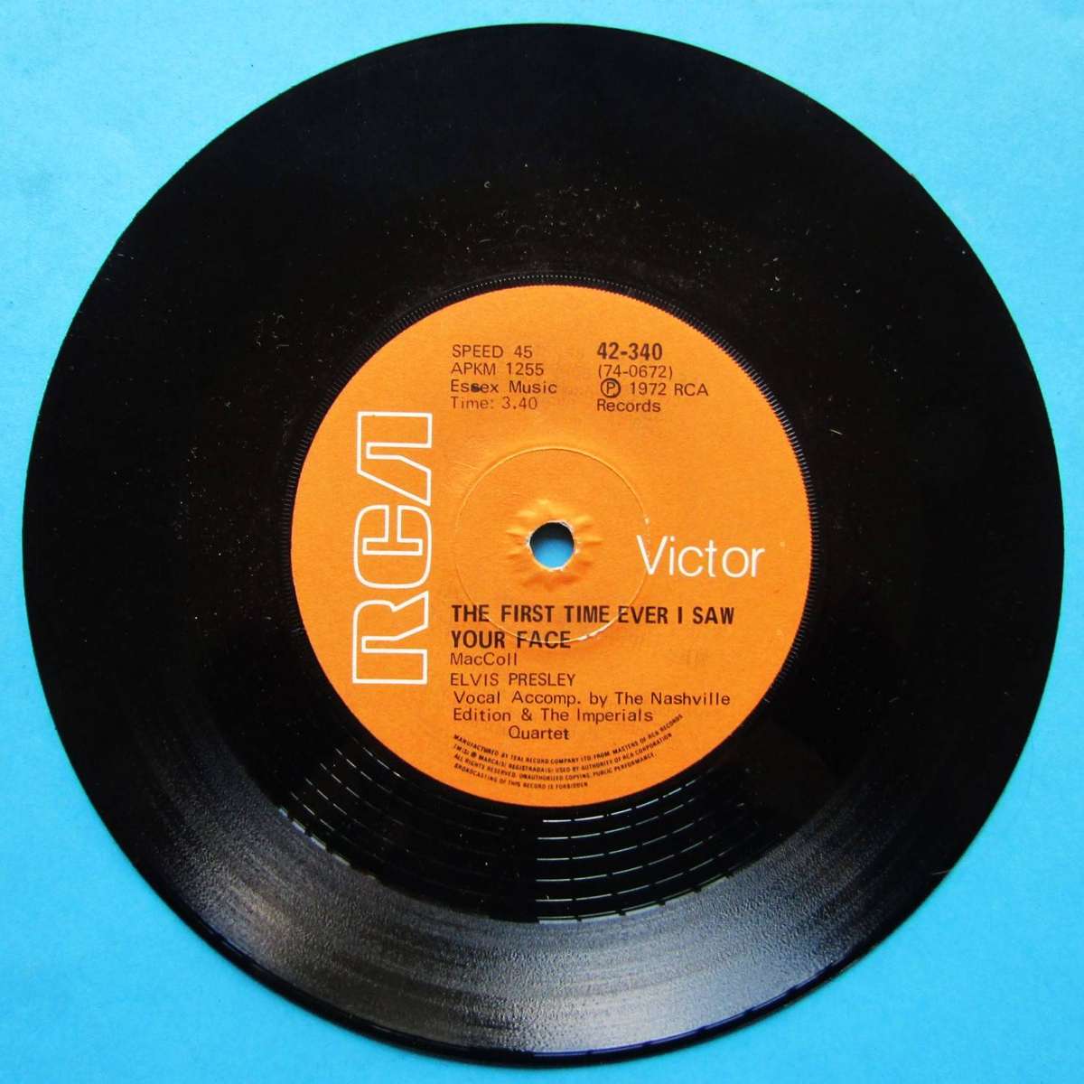 Elvis Presley  An American Trilogy - Vinyl 7