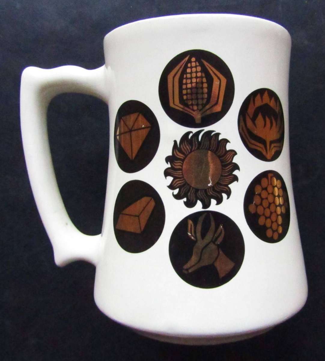 1971 SA Republiek 10 Year Anniversary Beer Mug