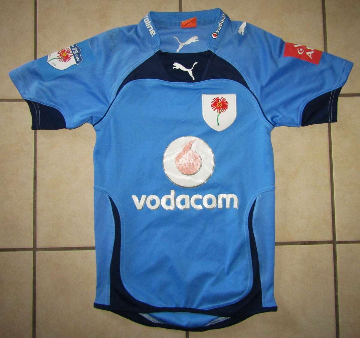 2013 Blue Bulls 75 Year Anniversary Rugby Jersey - Small Size