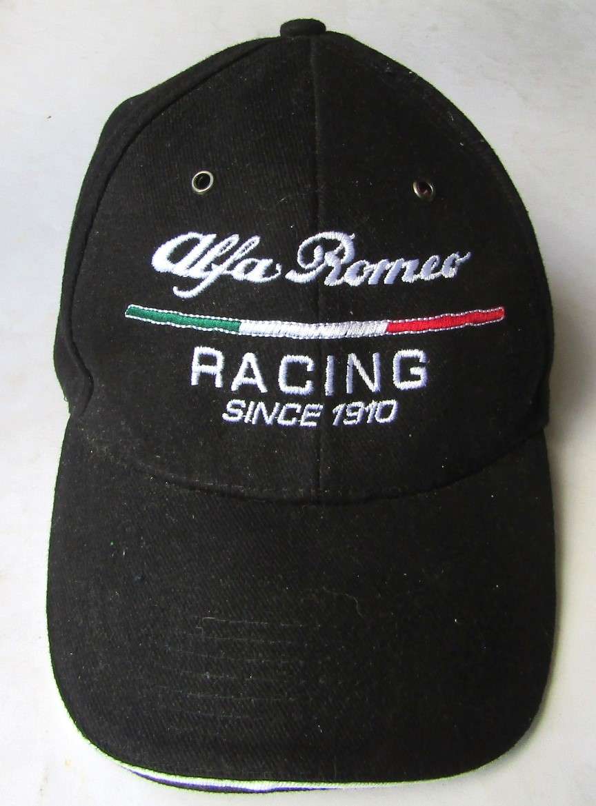 Old Alfa Romeo Racing Cap