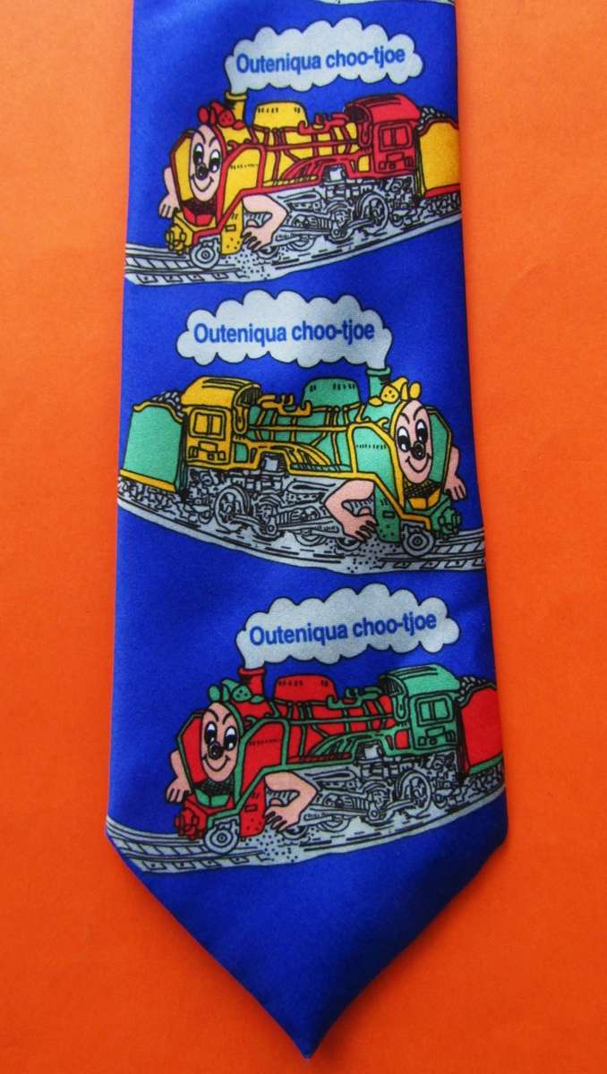 Old Outeniqua Choo-Tjoe Train Neck Tie