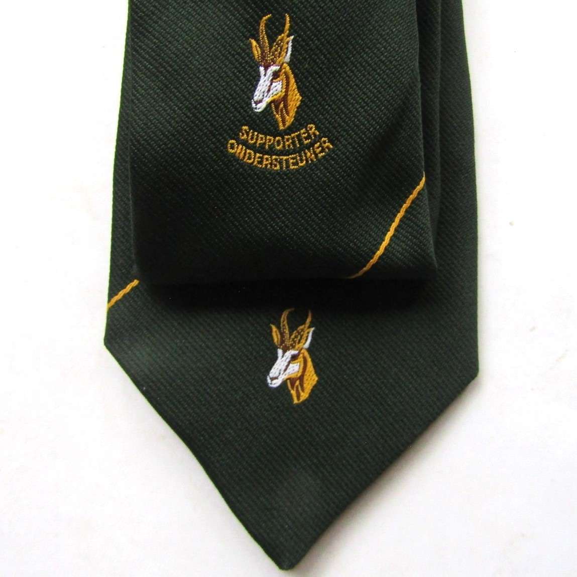 Old Springbok Rugby Supporter Neck Tie