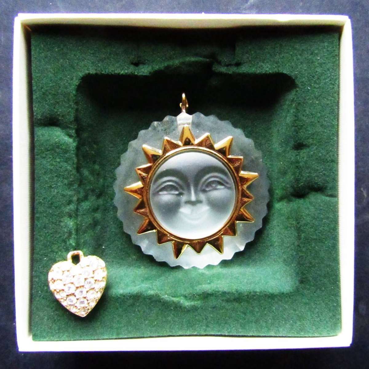 Swarovski Christmas Memories Sun Pendant in Original Box