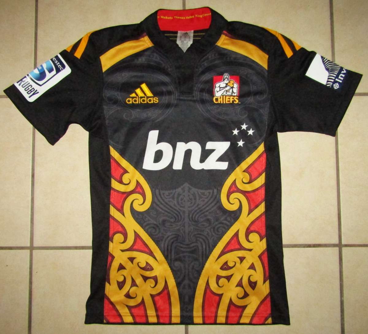 Old Chiefs Super Rugby Jersey - Size XS
