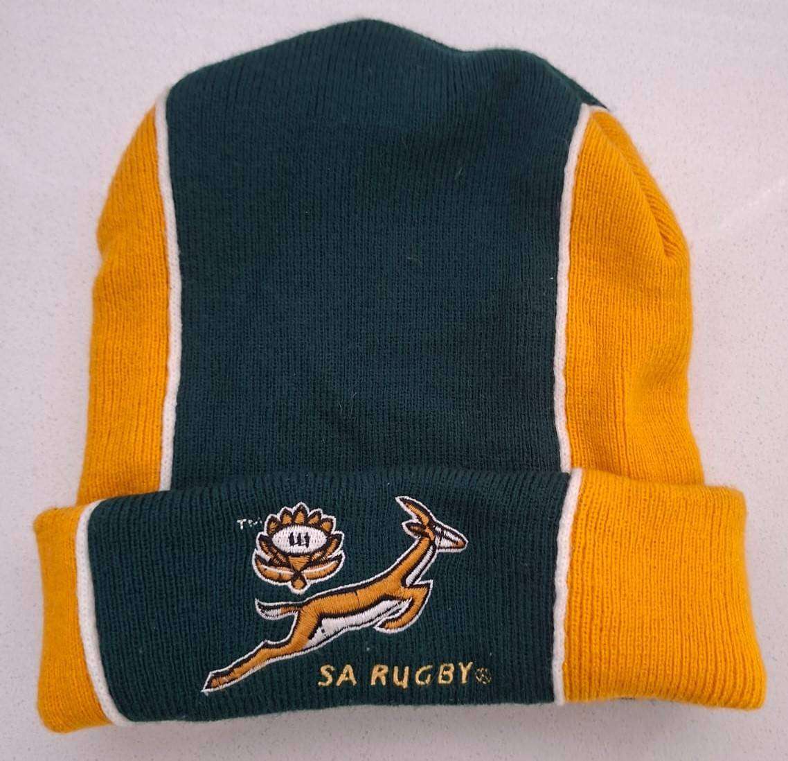 Old Springbok Rugby Beanie Cap