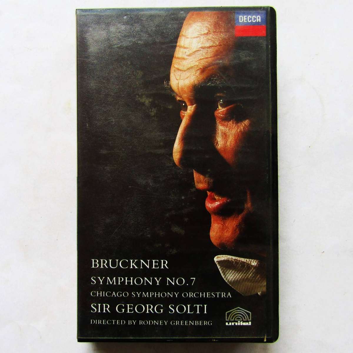 Bruckner Symphony No 7 - VHS Video Tape (1988)