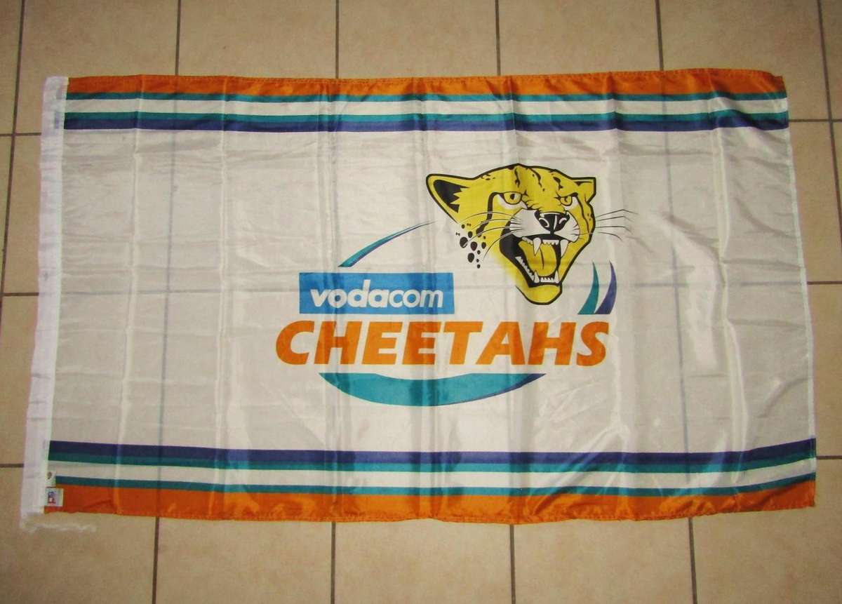 Large Cheetahs Rugby Flag