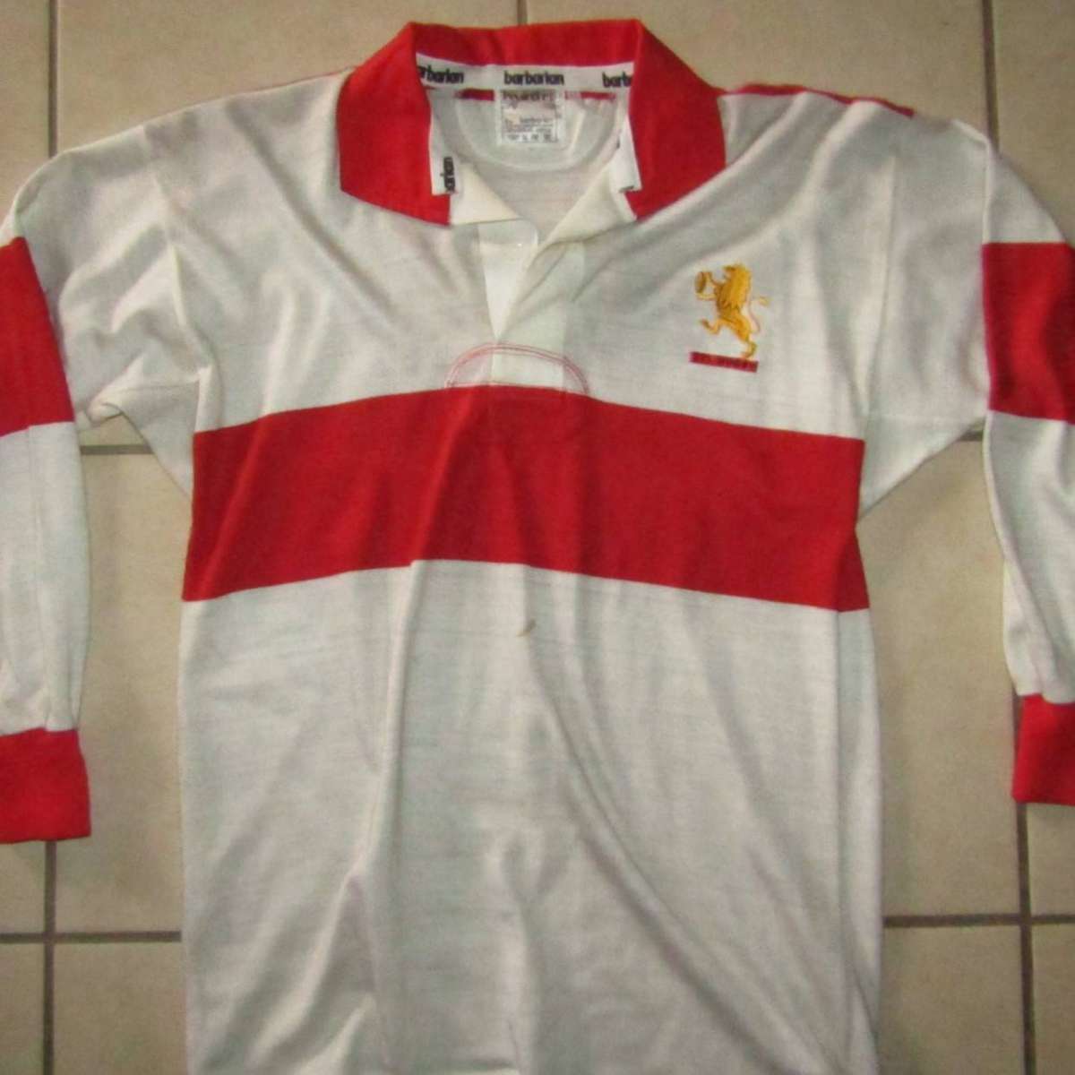 Old Long Sleeve Transvaal Rugby Jersey - Size 38