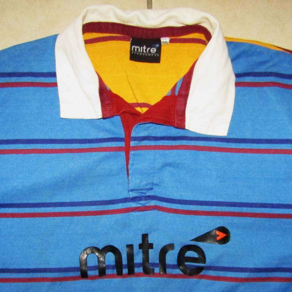 Old Mitre Multi Color Rugby Jersey - Size XXL
