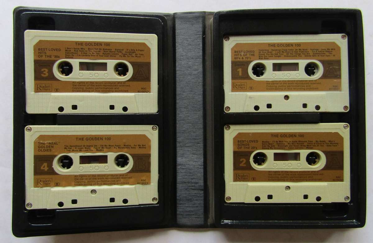 The Golden 100 - RCA Victor Reader's Digest - 4 Cassette Tape Set