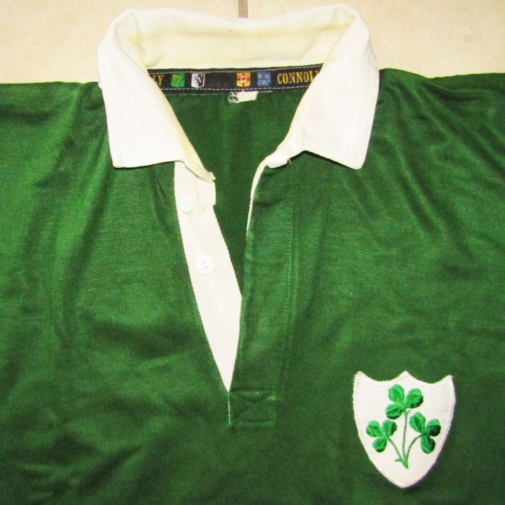 Old Ireland Long Sleeve Rugby Jersey - Size 2XL