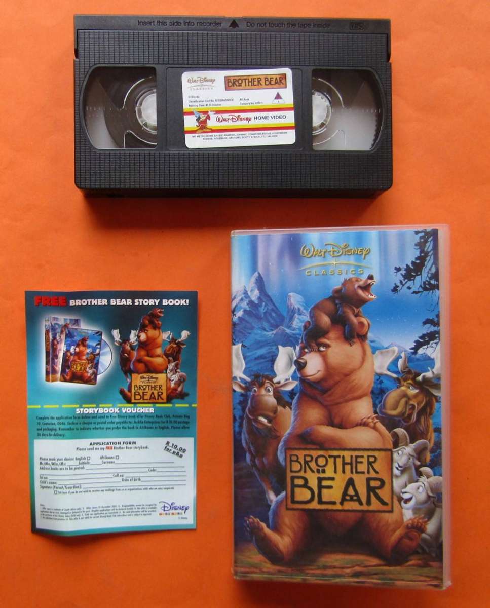 Brother Bear - Walt Disney Movie VHS Tape (2004)