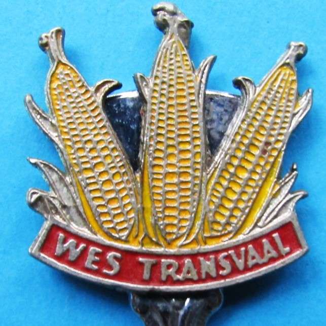 Old Wes Transvaal Rugby Crested Spoon
