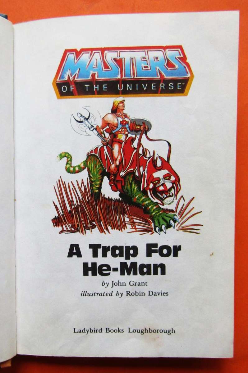 1983 He-Man Masters of the Universe - Hardcover Book