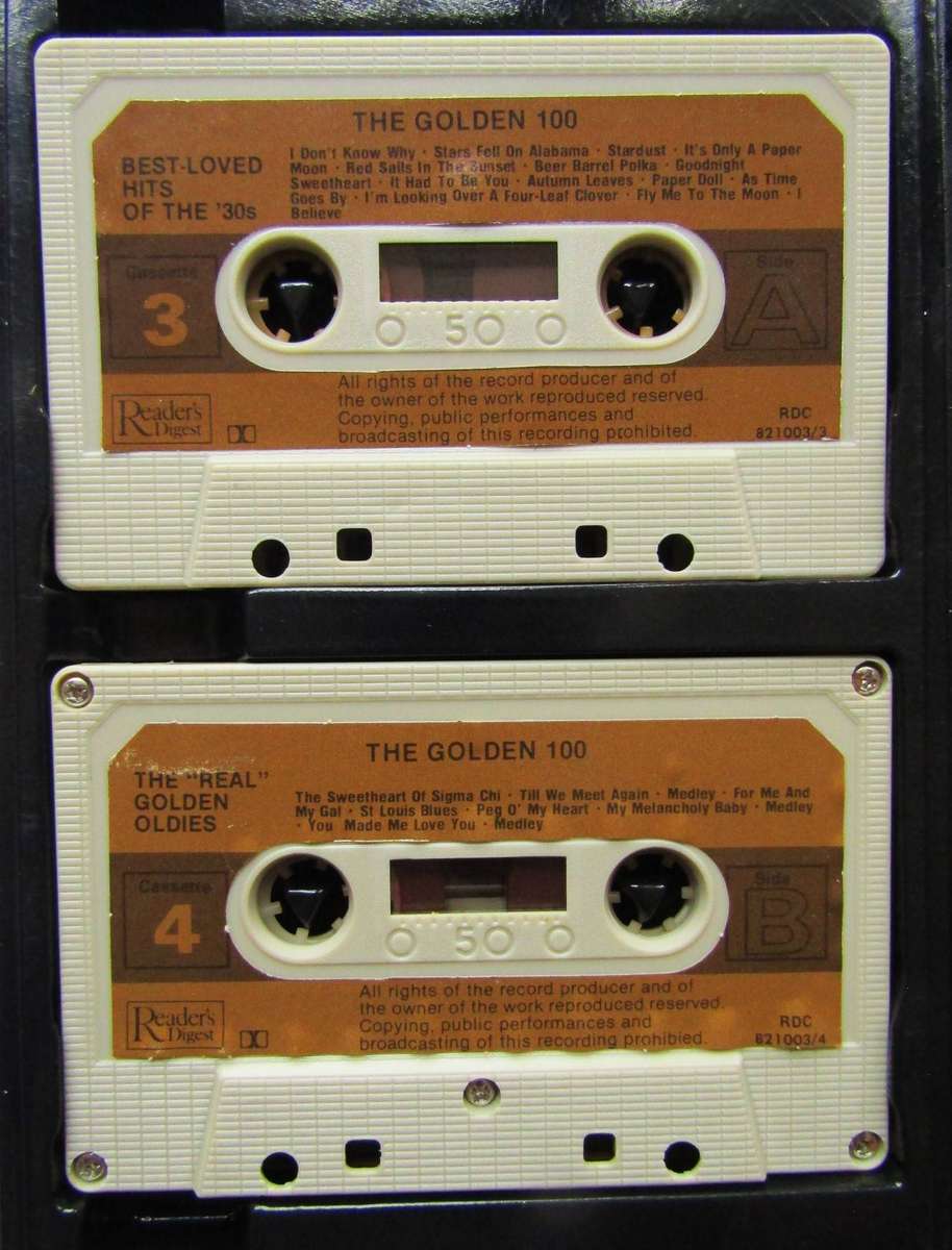 The Golden 100 - RCA Victor Reader's Digest - 4 Cassette Tape Set