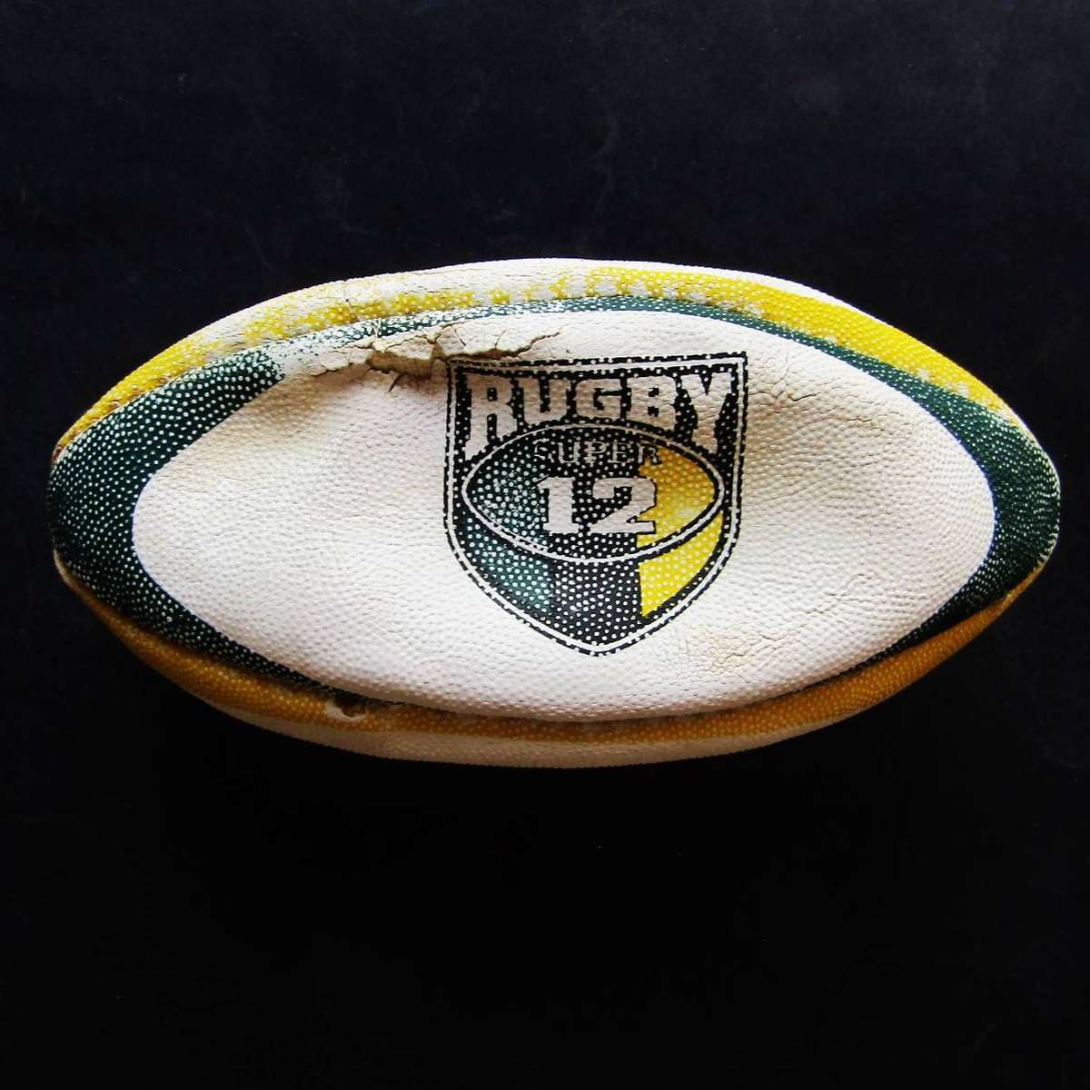 Old Super 12 Gilbert Mini Rugby Ball