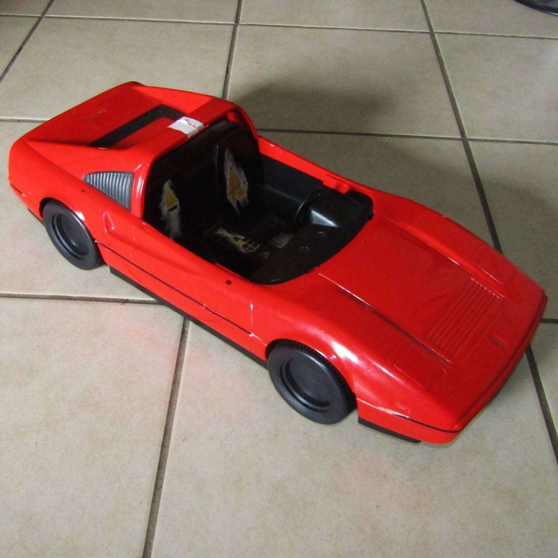 1986 Mattel Barbie Red Ferrari Car