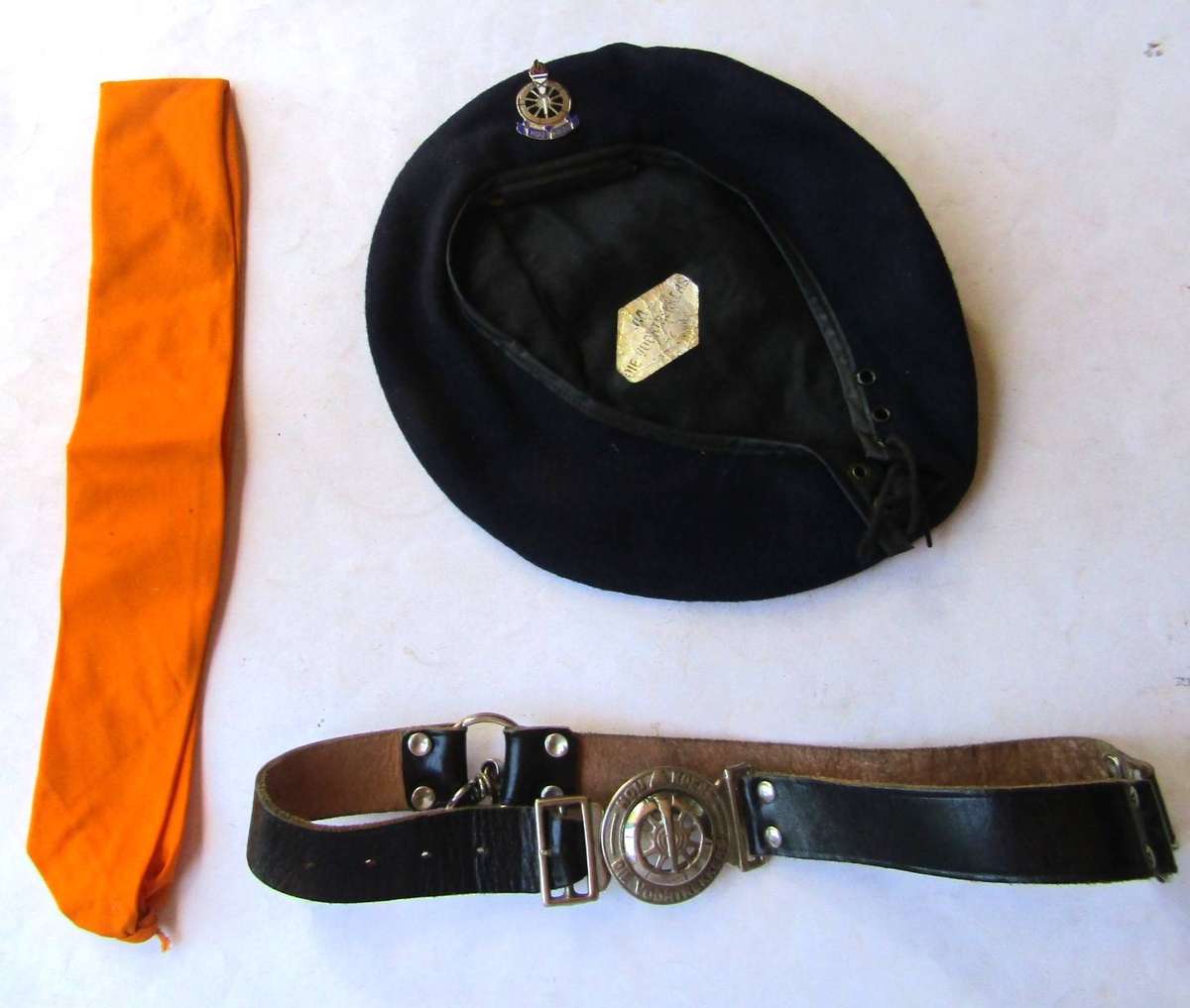 Old Voortrekkers Beret, Scarf and Belt